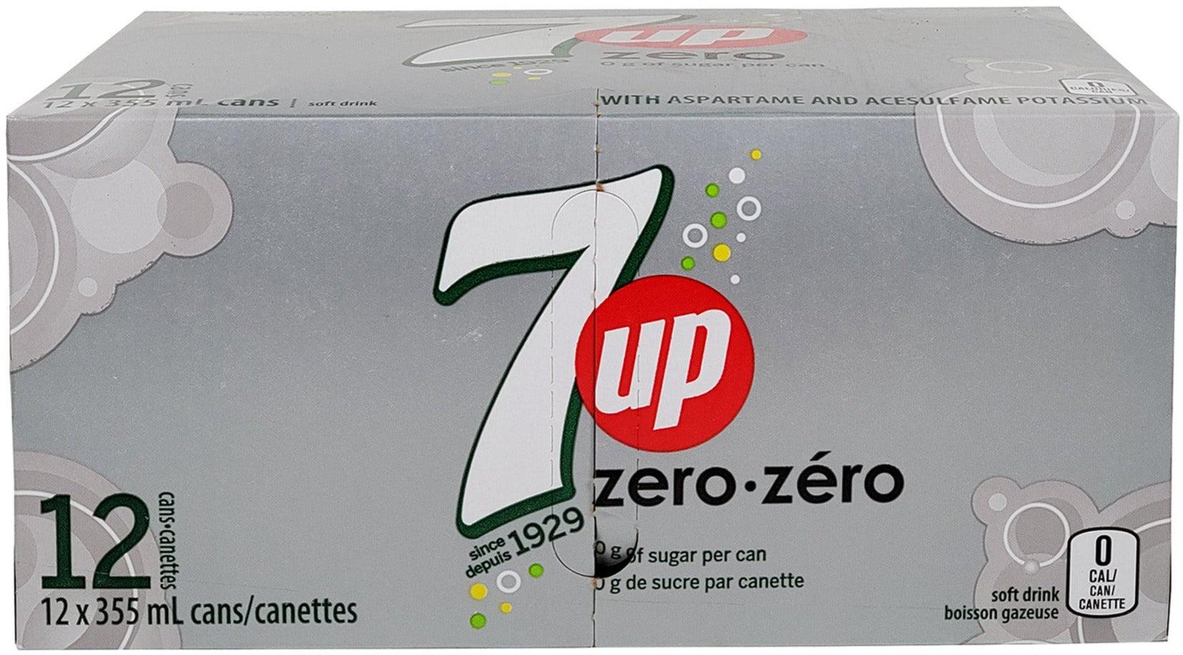 7up - Zero Sugar - Lemon Lime - Cans - Image 2