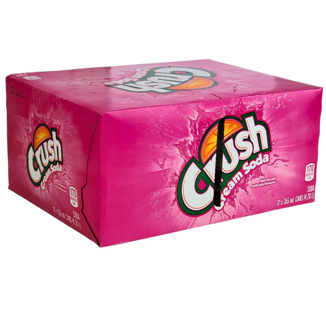 Crush - Cream Soda - Cans - Image 3