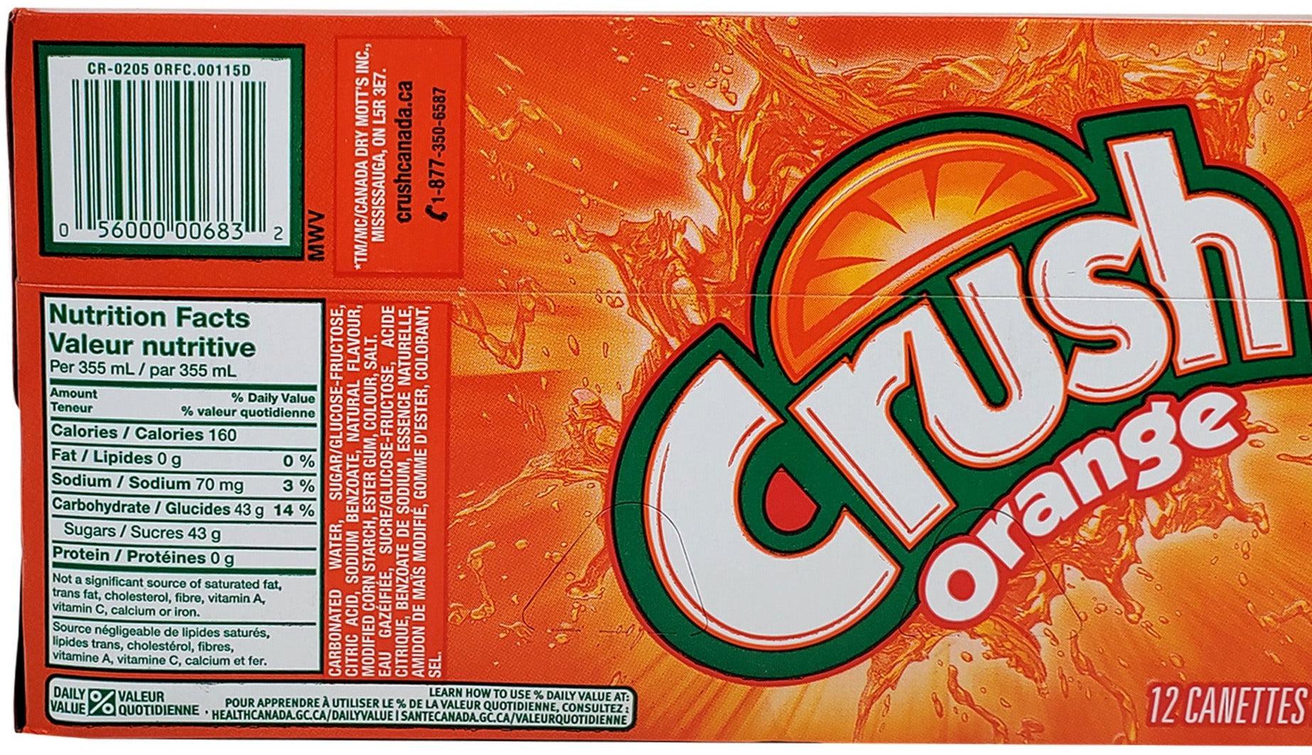 Crush - Orange - Cans - Image 3