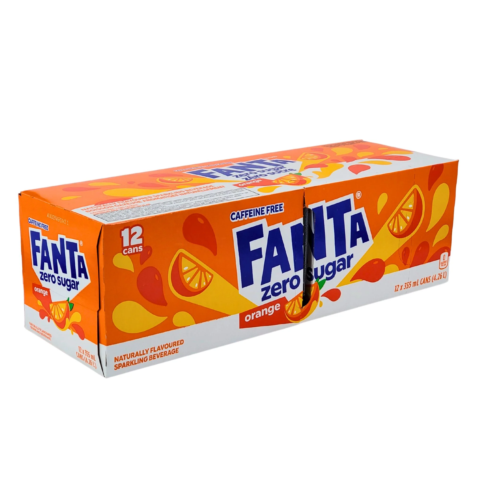 Fanta - Orange -  Zero - Cans - Image 3