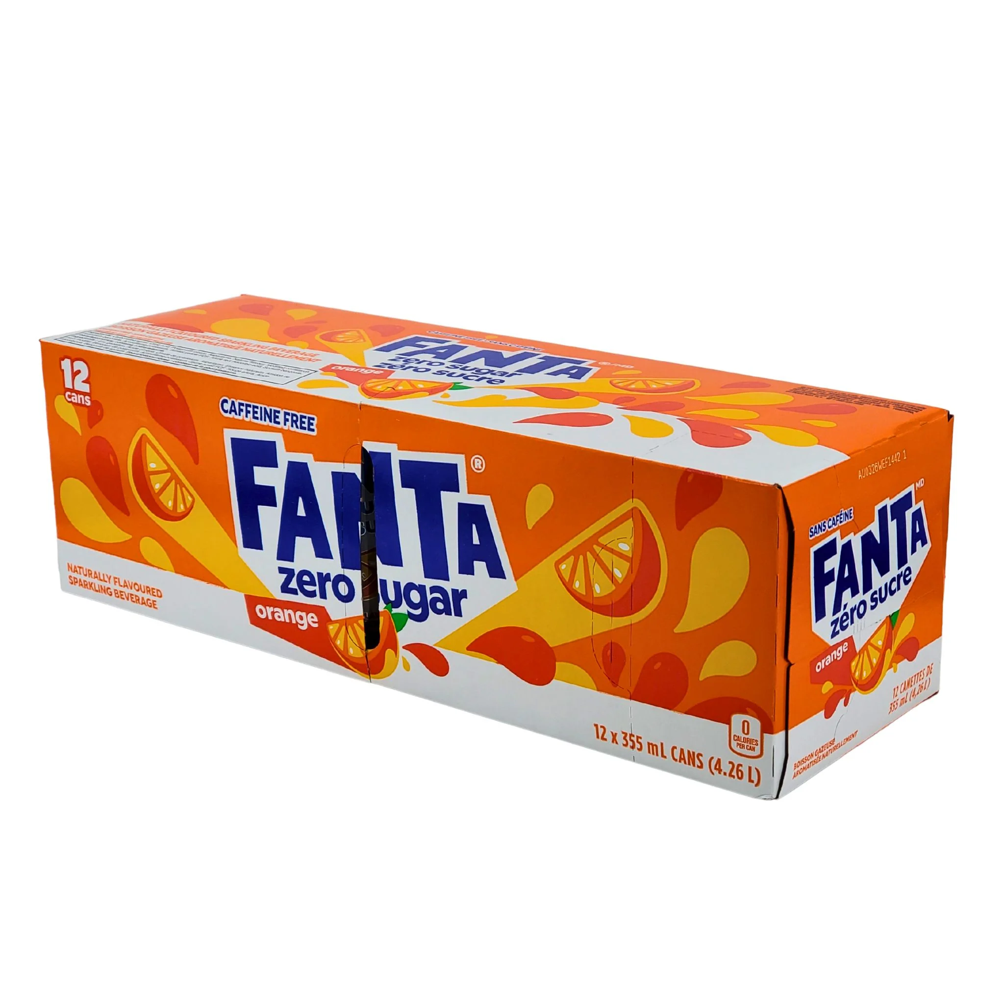 Fanta - Orange -  Zero - Cans - Image 4