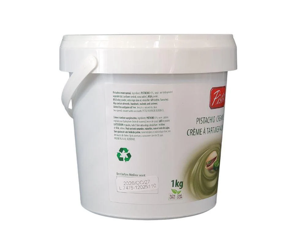 Pisti - Pistachio Cream 45% - Spreadable - 1kg - Image 3