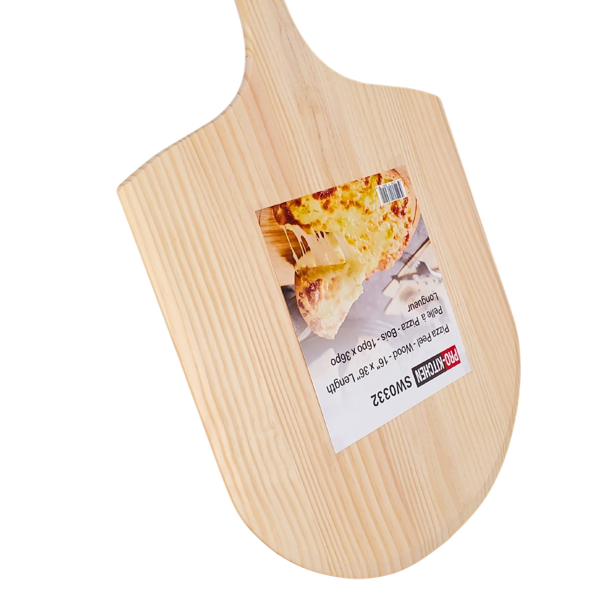 Pizza Peel - Wood - 16" x 36" Length - Image 2