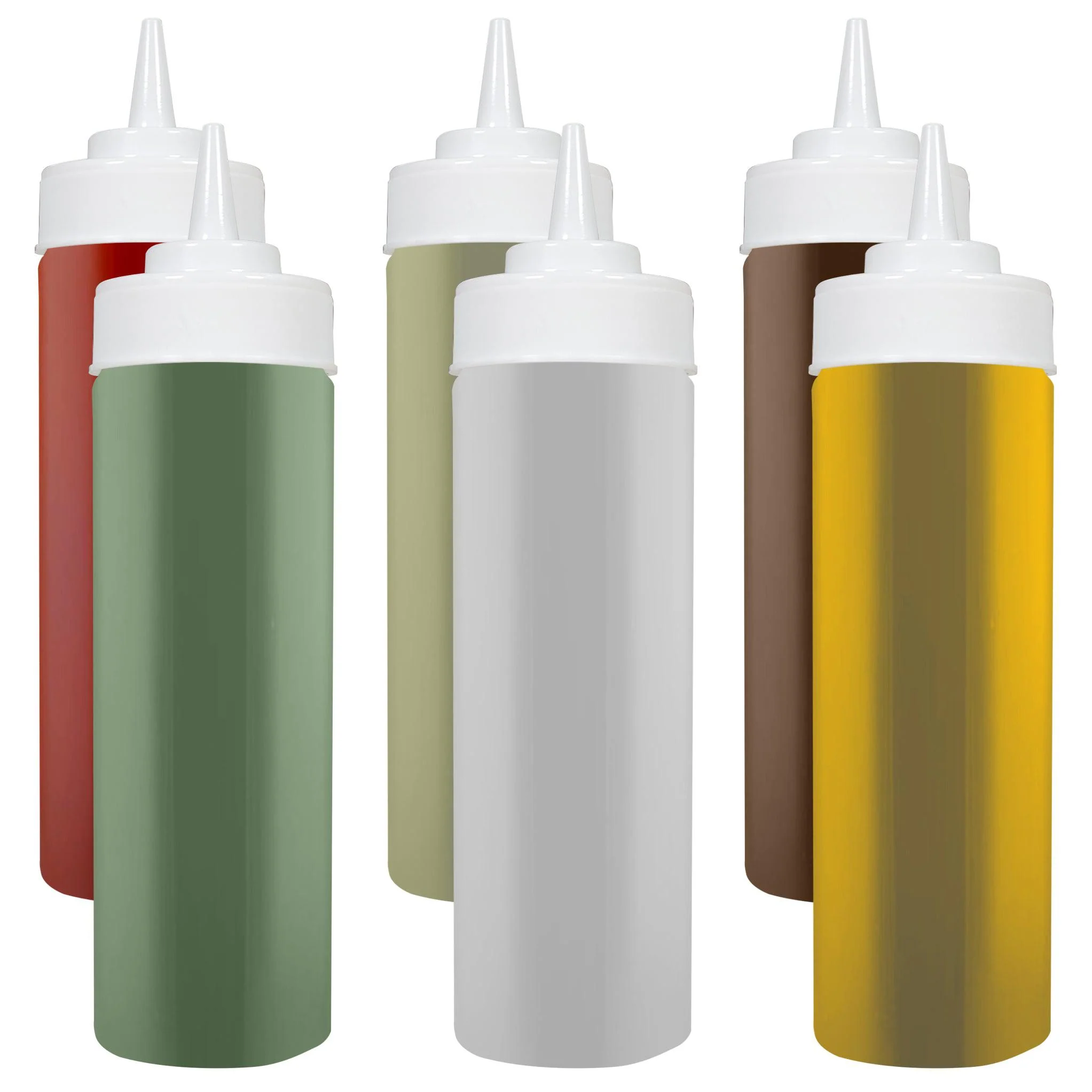 Pro-Kitchen - 24oz Squeeze Bottle - Standard - Clear - QY411C - Image 3