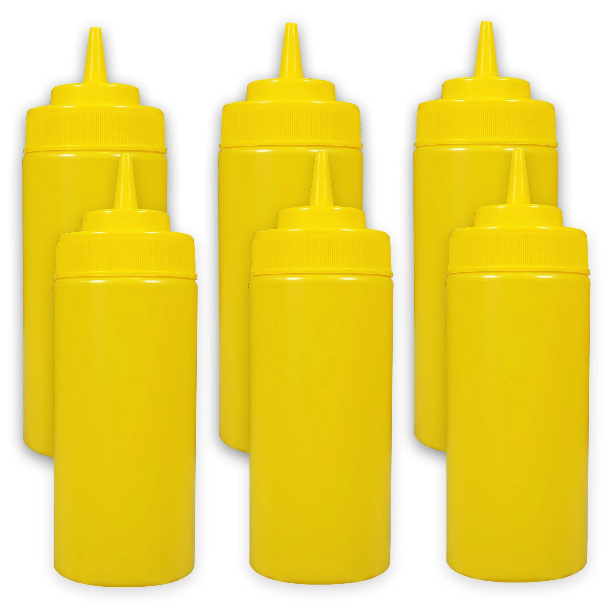 Pro-Kitchen - 24oz Squeeze Bottle - Standard - Yellow - QY411Y - Image 7