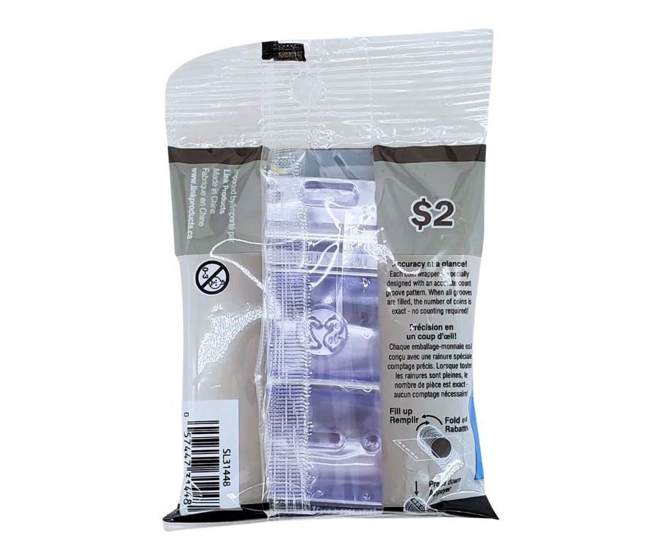 Plastic Coin Wrapper for $2.00 Coins - Image 2