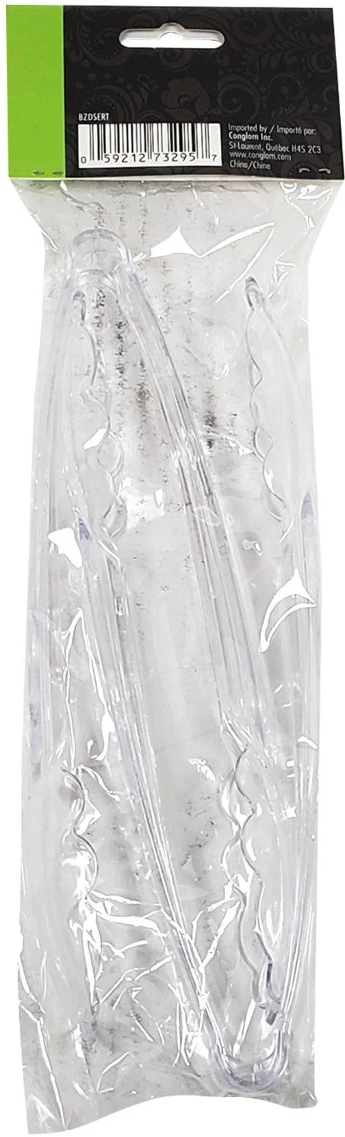 Plastic Tongs 9" (2pk) - BZDSERT - Image 2