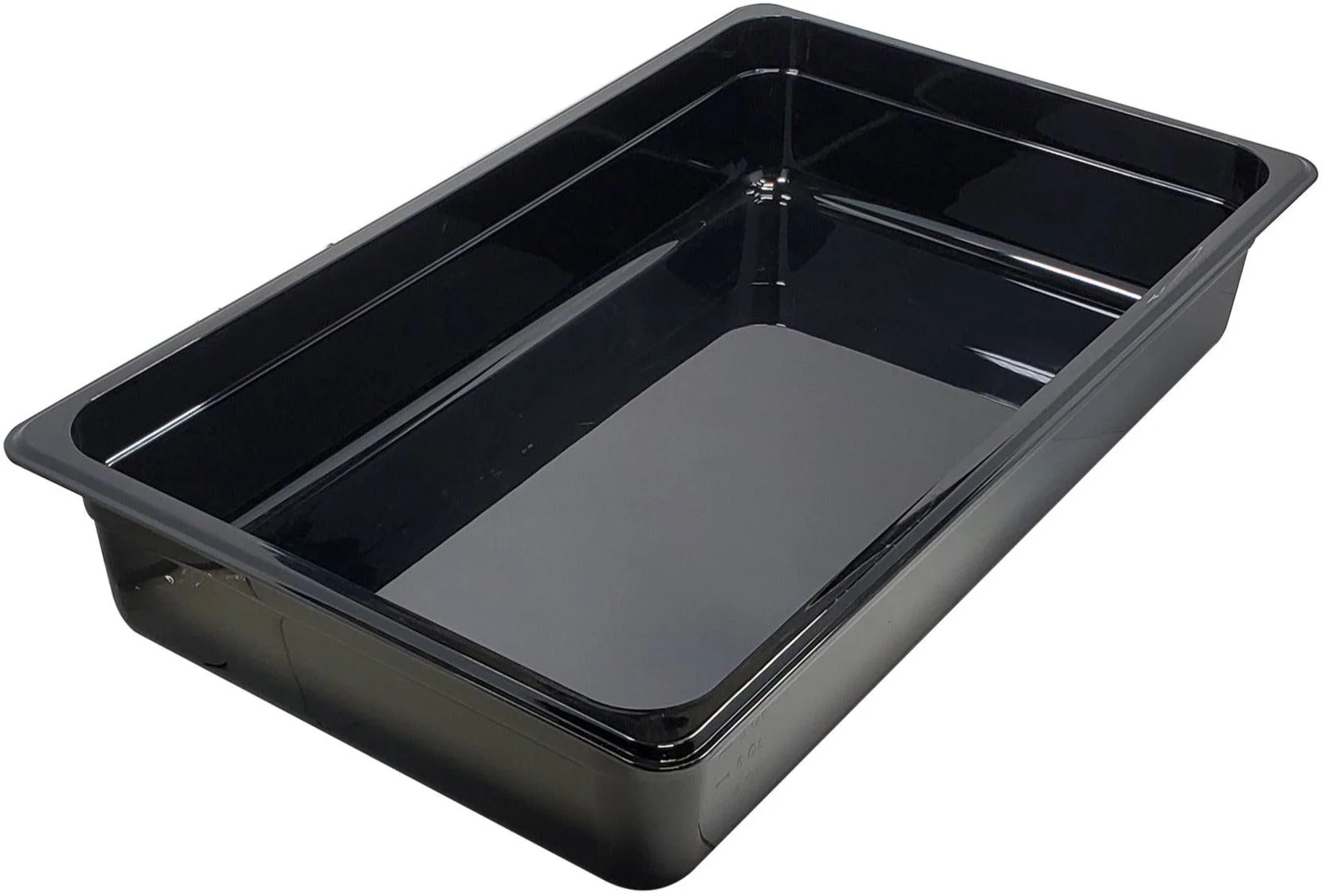 Poly Pan Black - 1/1 x 4" Deep - Image 2