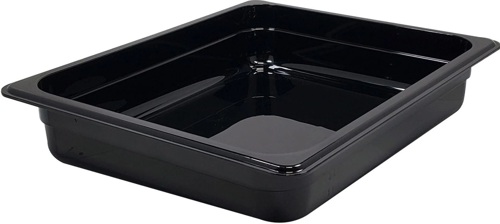 Poly Pan Black - 1/2 x 2.5" Deep - Image 2