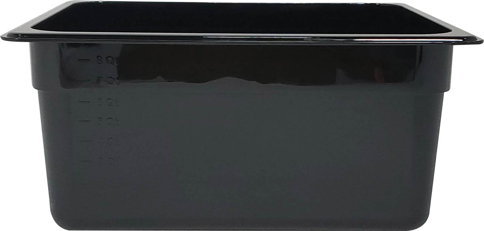 Poly Pan Black - 1/2 x 6" Deep - Image 2