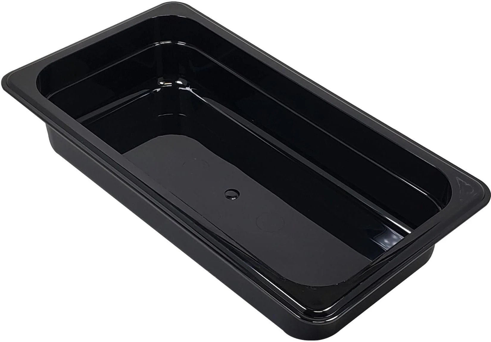 Poly Pan Black - 1/3 x 2.5" Deep - Image 2