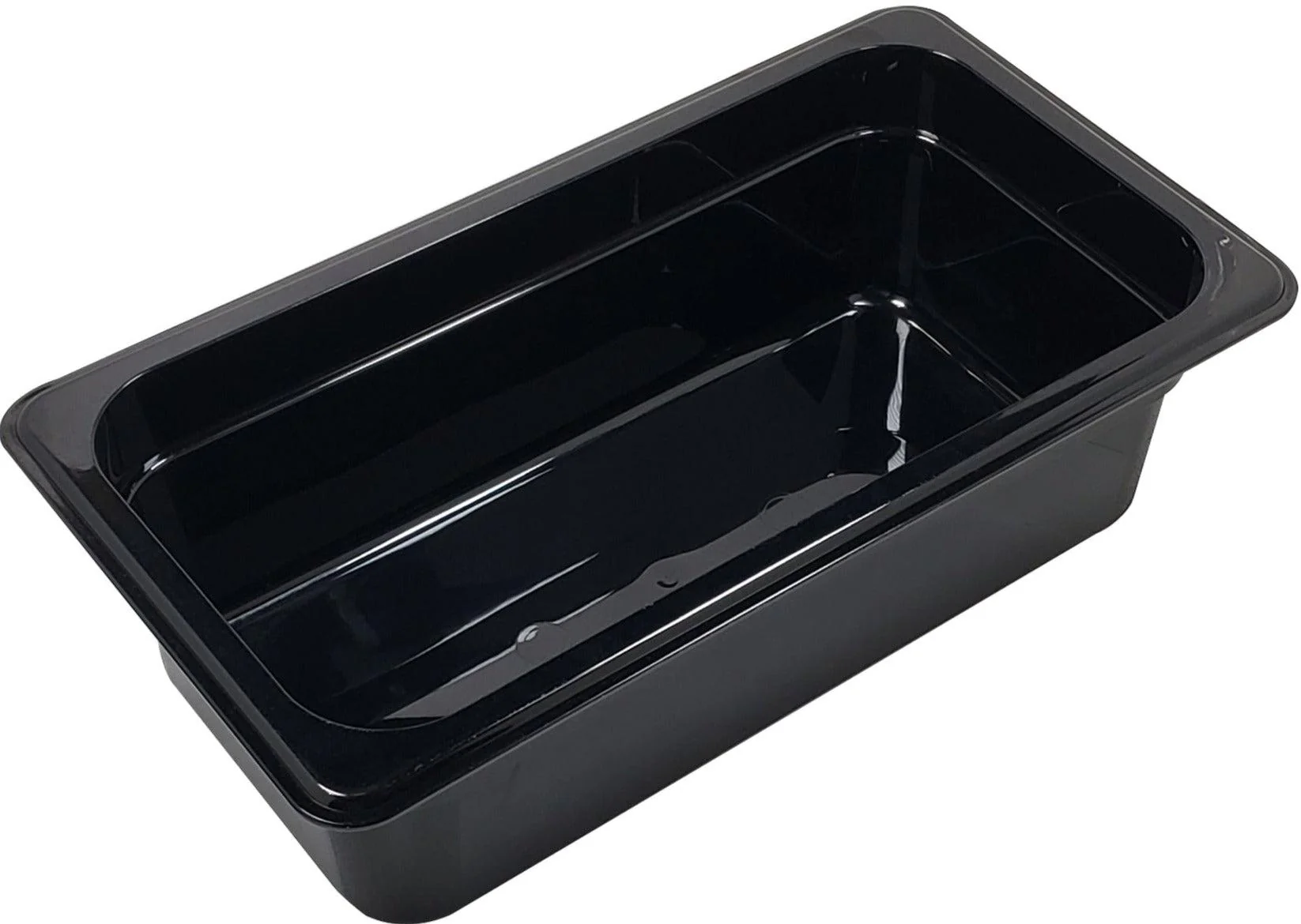 Poly Pan Black - 1/3 x 4" Deep - Image 2