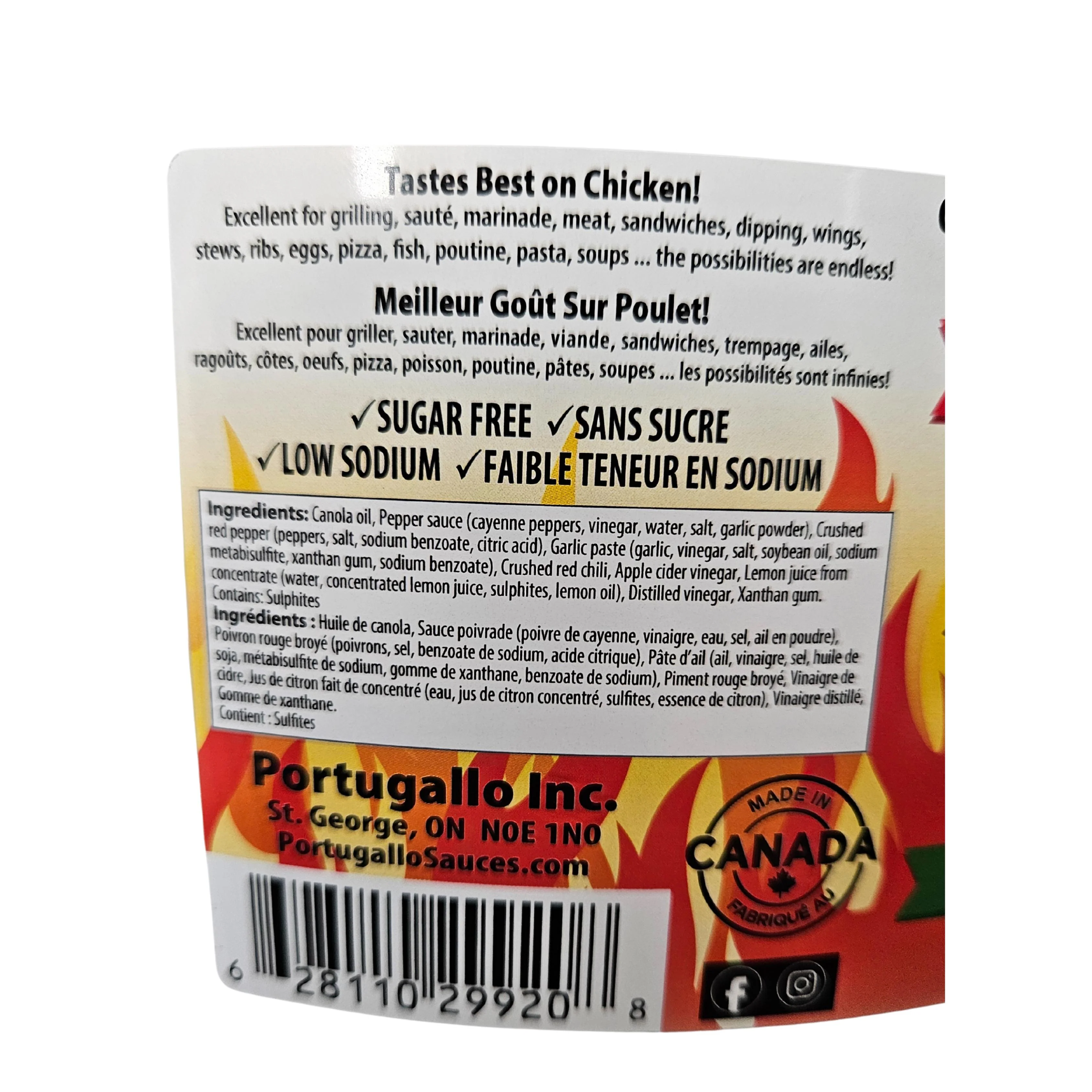 Portugallo - Flaming Hot Sauce - 16Lt - Image 3