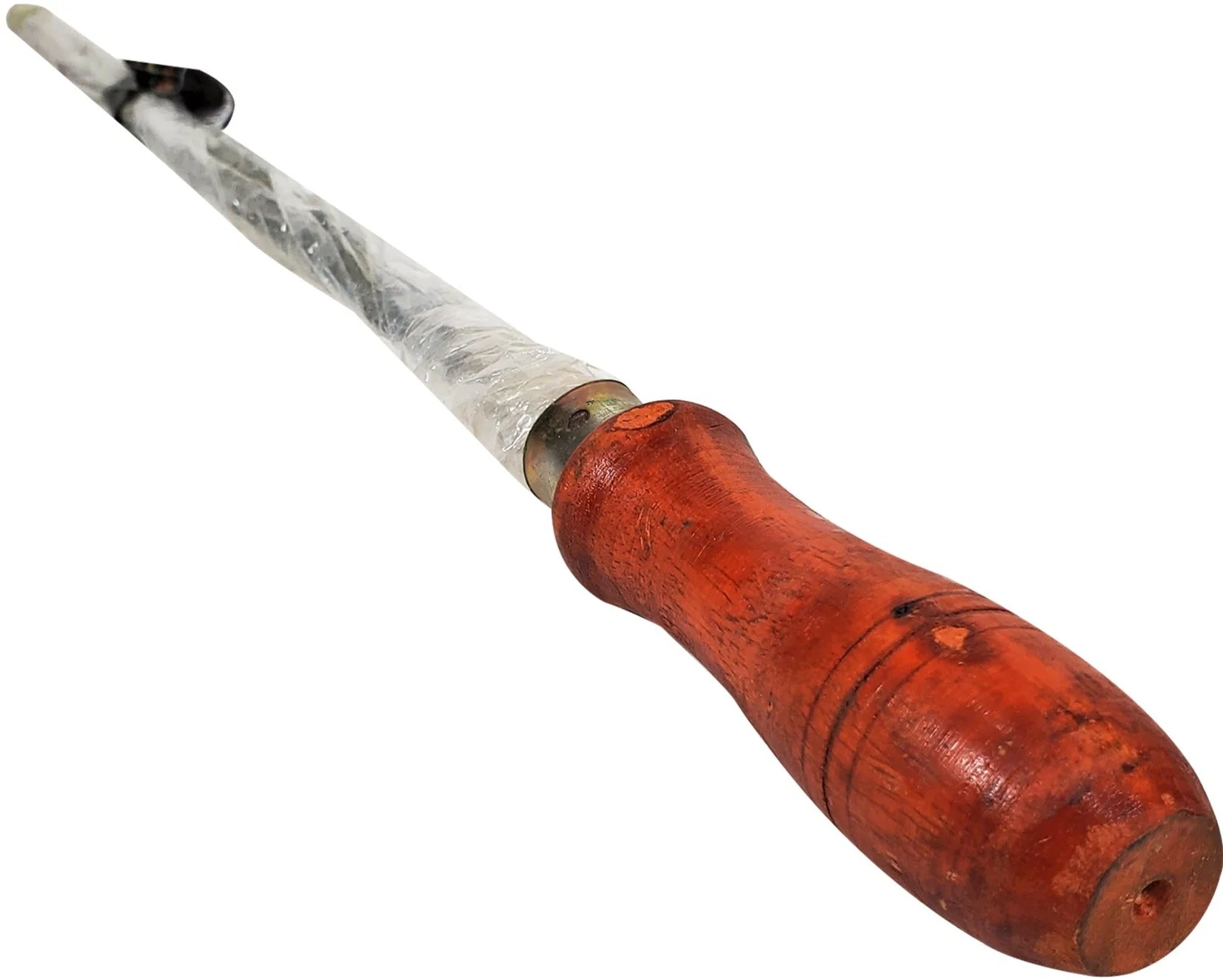 24" Tikka Boti BBQ Skewer (Seekh) - KDM - Wood Handle - Image 2