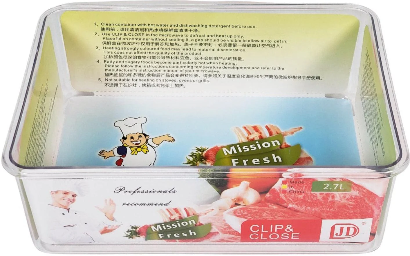 Pro-Kitchen - 3 L Food Container - Air Tight - Image 2