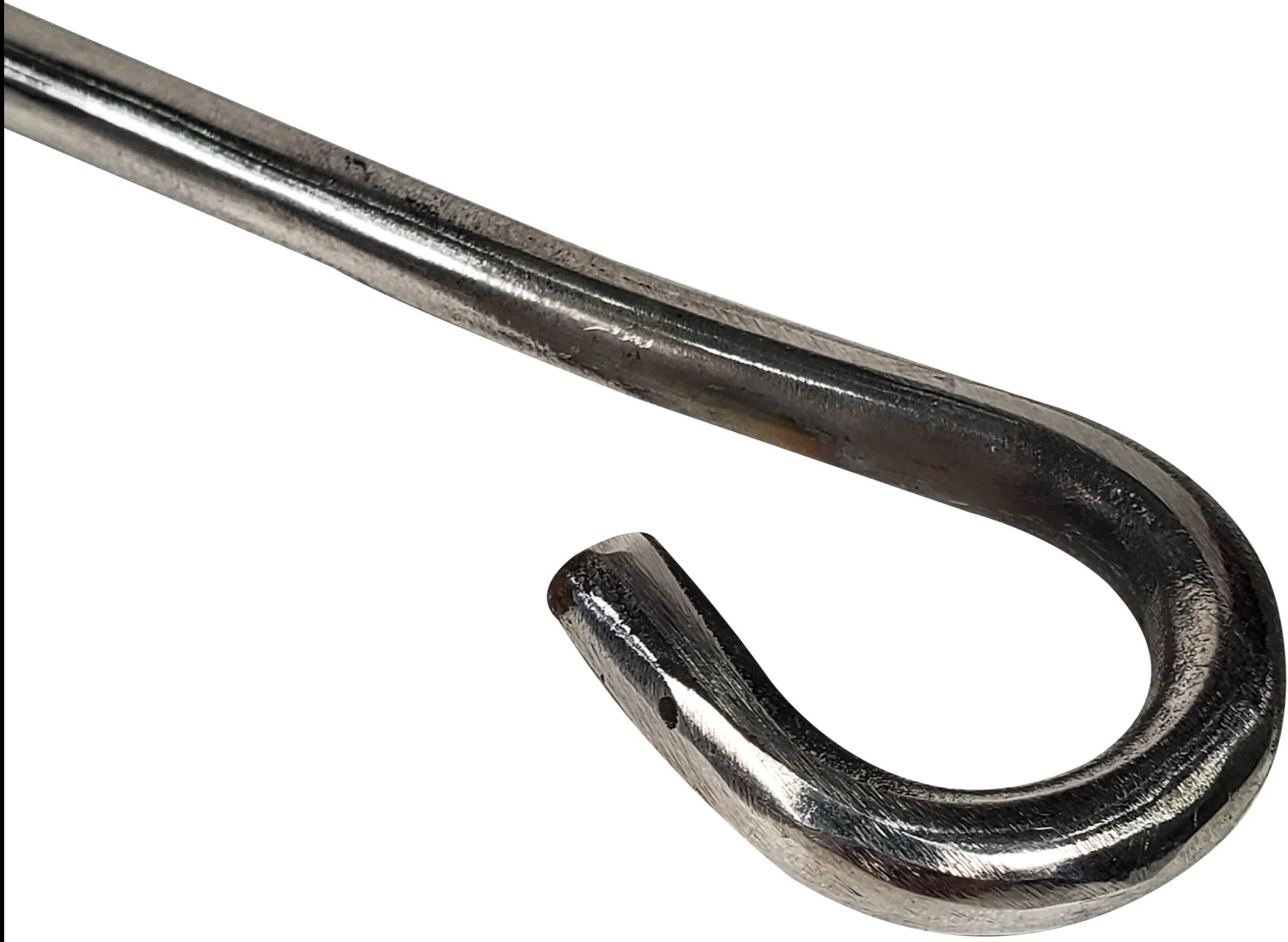 30" Tikka Boti BBQ Skewer (Seekh) - Round Hole - SS - Image 3