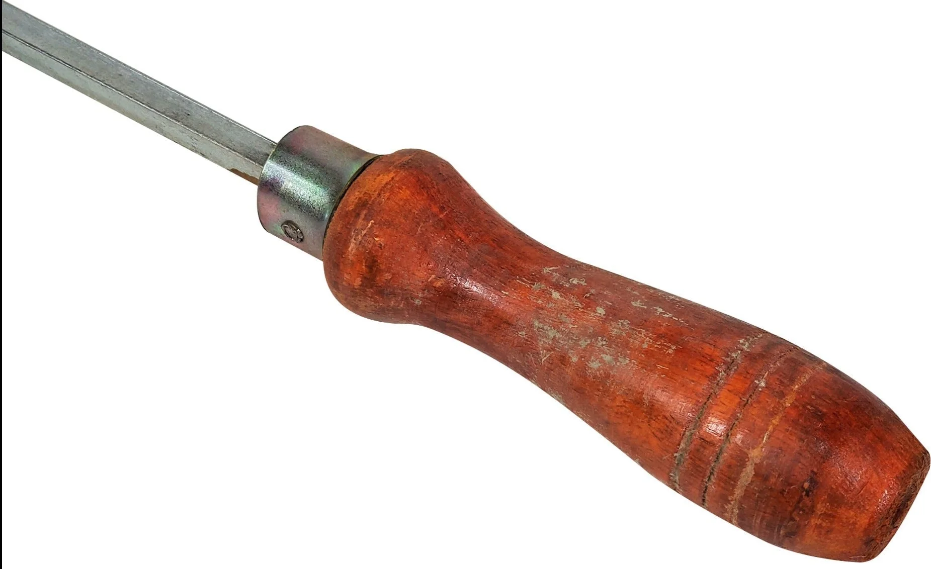 38" Tandoori BBQ Skewer (Seekh) KDM w/Wooden Handle - Image 3