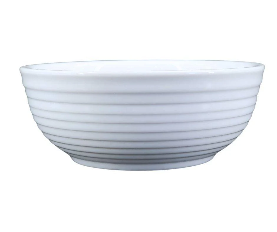 CLR - Pro-Kitchen - 5.55" Ribbed Ceramic Round Bowl - Image 3