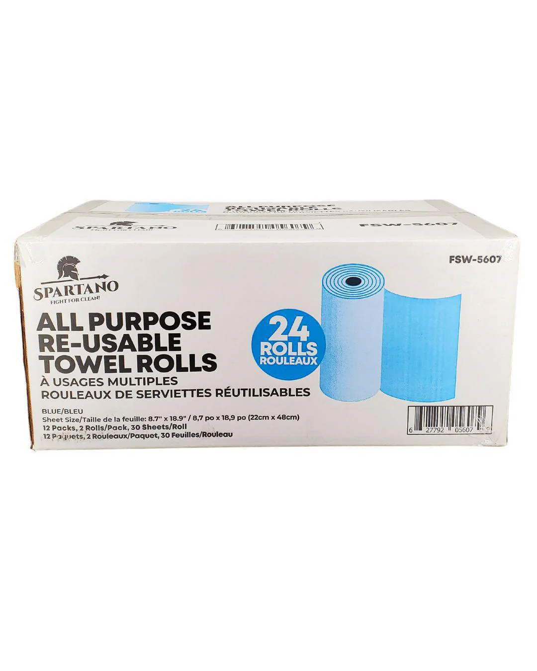 Spartano - All Purpose Re-Usable Towel Roll - Blue - FSW-5607 - Image 3