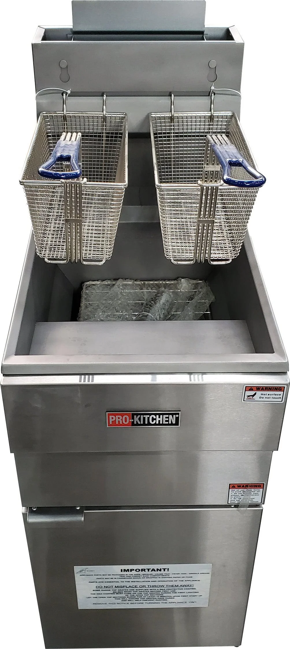 Pro-Kitchen - Gas Deep Fryer - 90k BTU, 35lbs - GF90N - Image 2