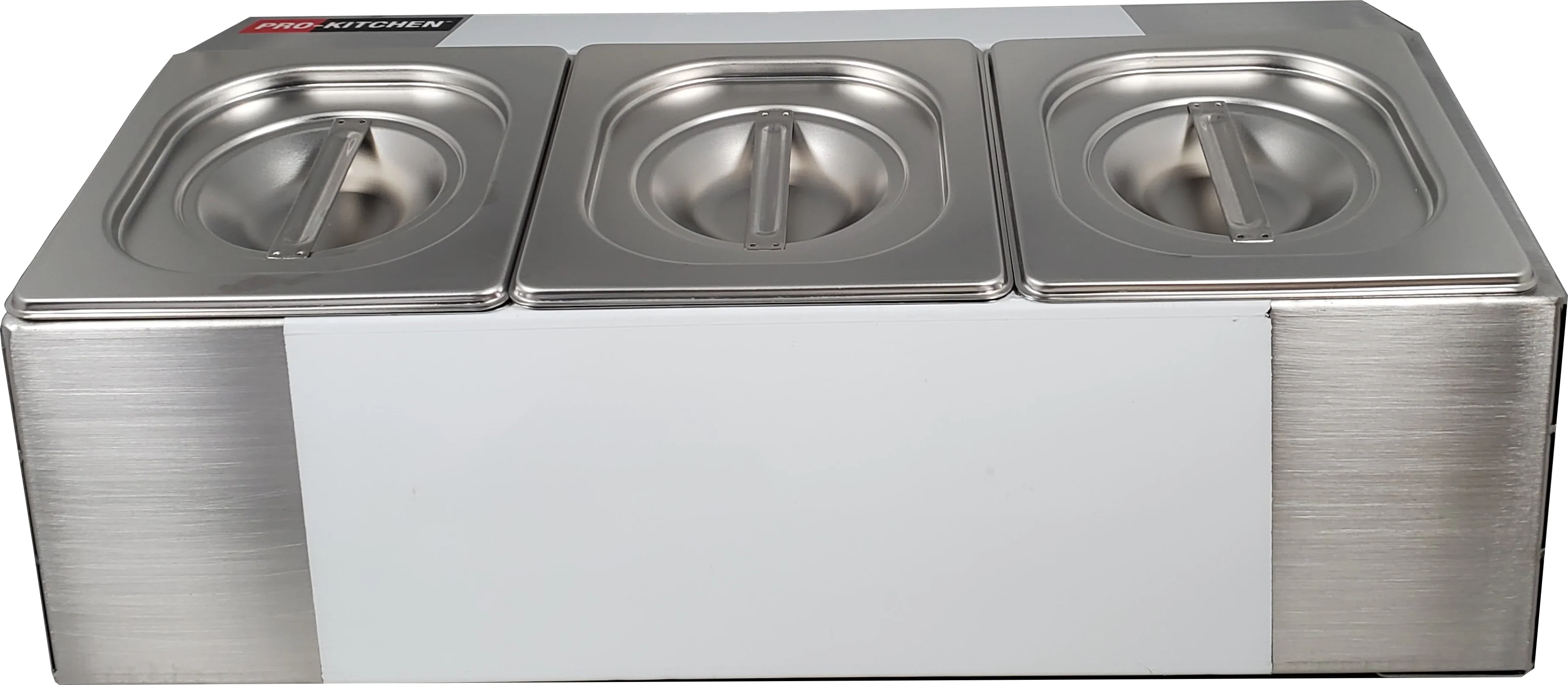 Pro-Kitchen - GN Pan Holder - Qty 3 x 1/6 Pan & Lid - Image 2