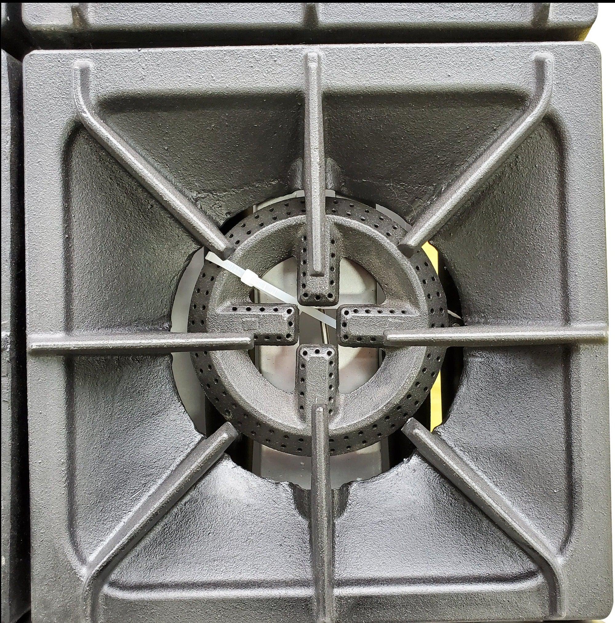 Pro-Kitchen - Hot Plate 4 Burners SS 120000 BTU 24"x30"x13.5" - GHP4L - Image 3