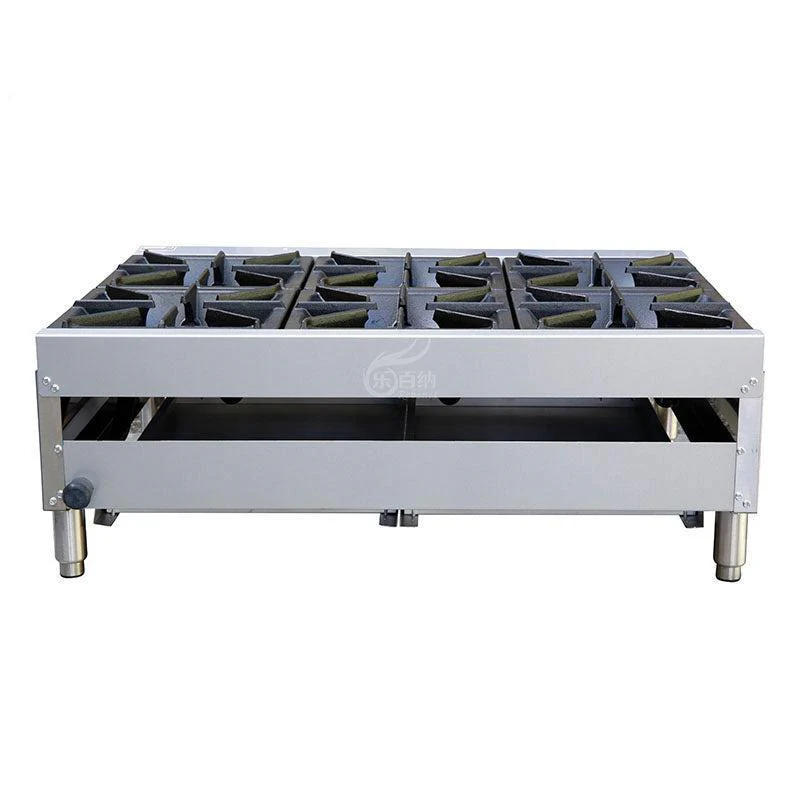 Pro-Kitchen - Hot Plate 6 Burners 180000 BTU 36"x30"x13.5" - GHP6L - Image 3