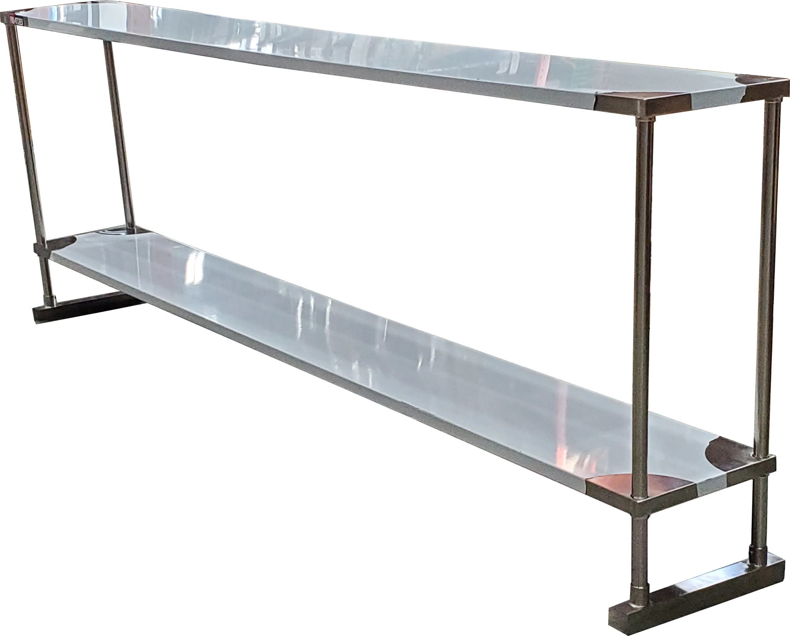 Pro-Kitchen - Overshelf 2 Tier - 12"D x 96"W x 32"H - Image 3