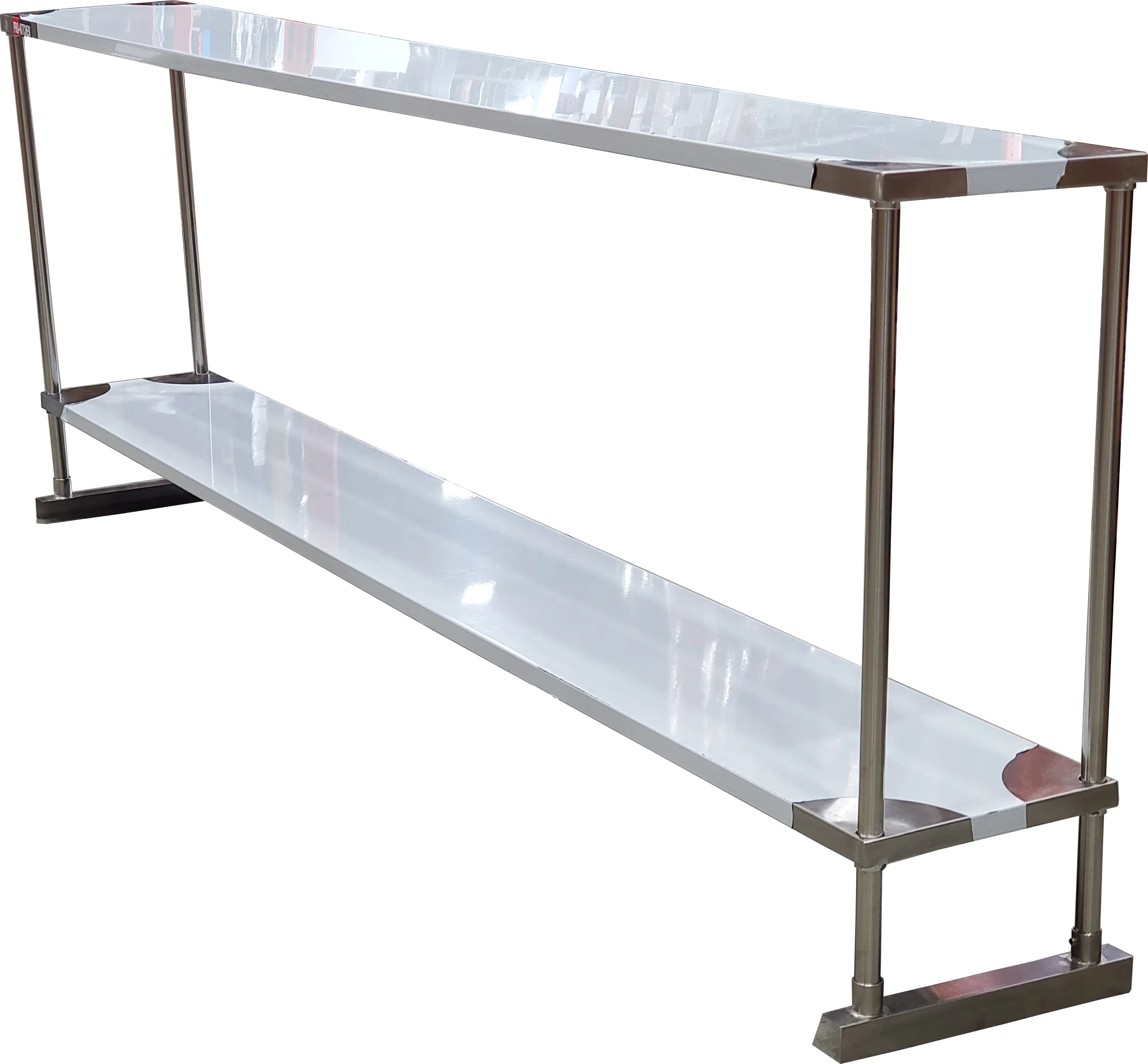 Pro-Kitchen - Overshelf 2 Tier - 12"D x 96"W x 32"H - Image 4