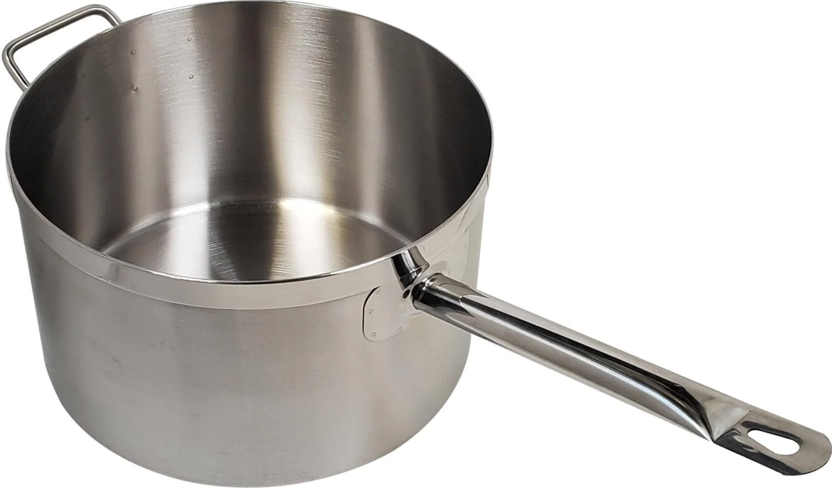 Pro-Kitchen - 30x18cm (12L) Sauce Pan & Lid SS - Long Handle - Image 2