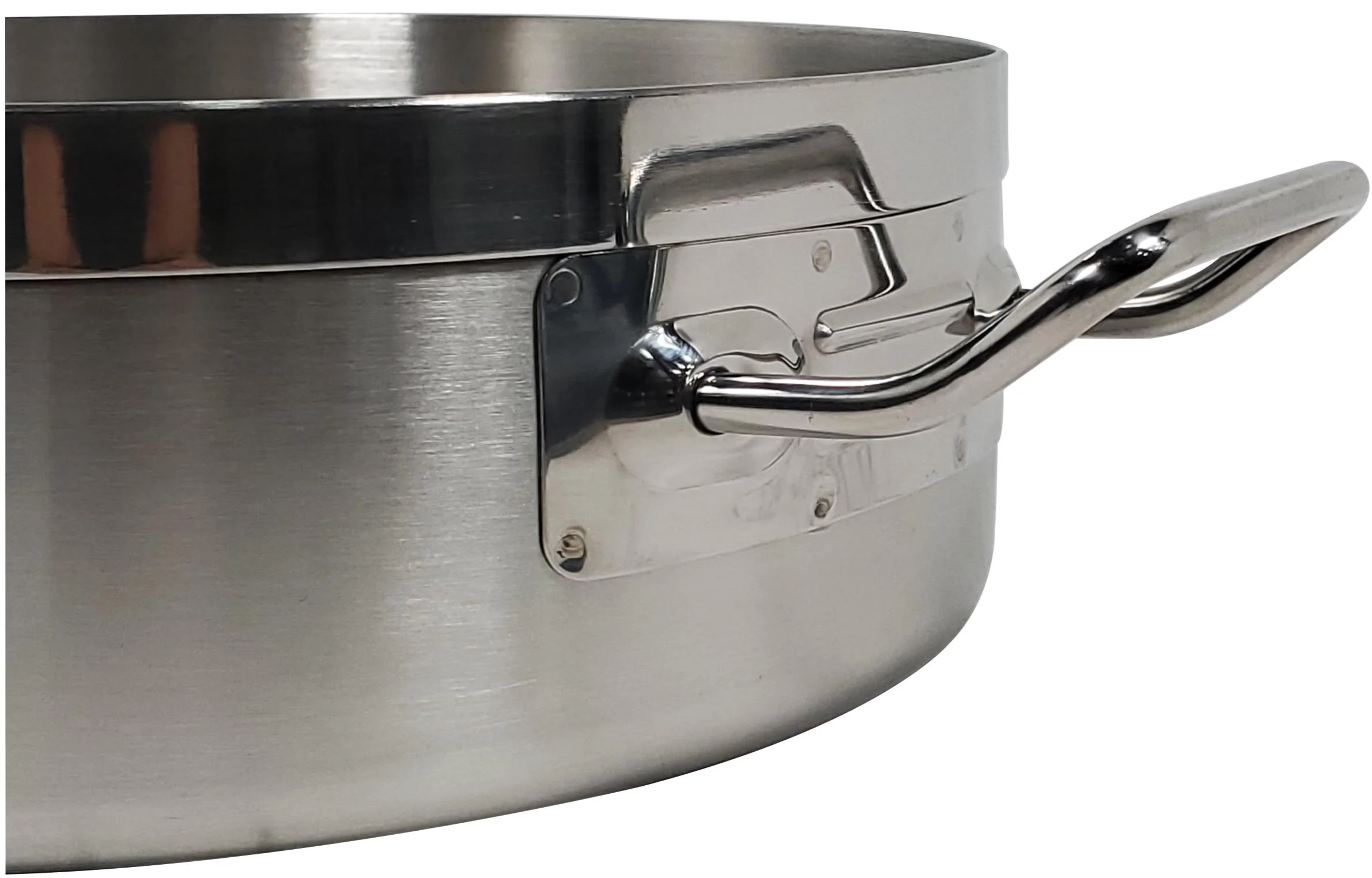 Pro-Kitchen - 28x9.5cm (5.5L) Brazing Pot & Lid - SS - Image 3