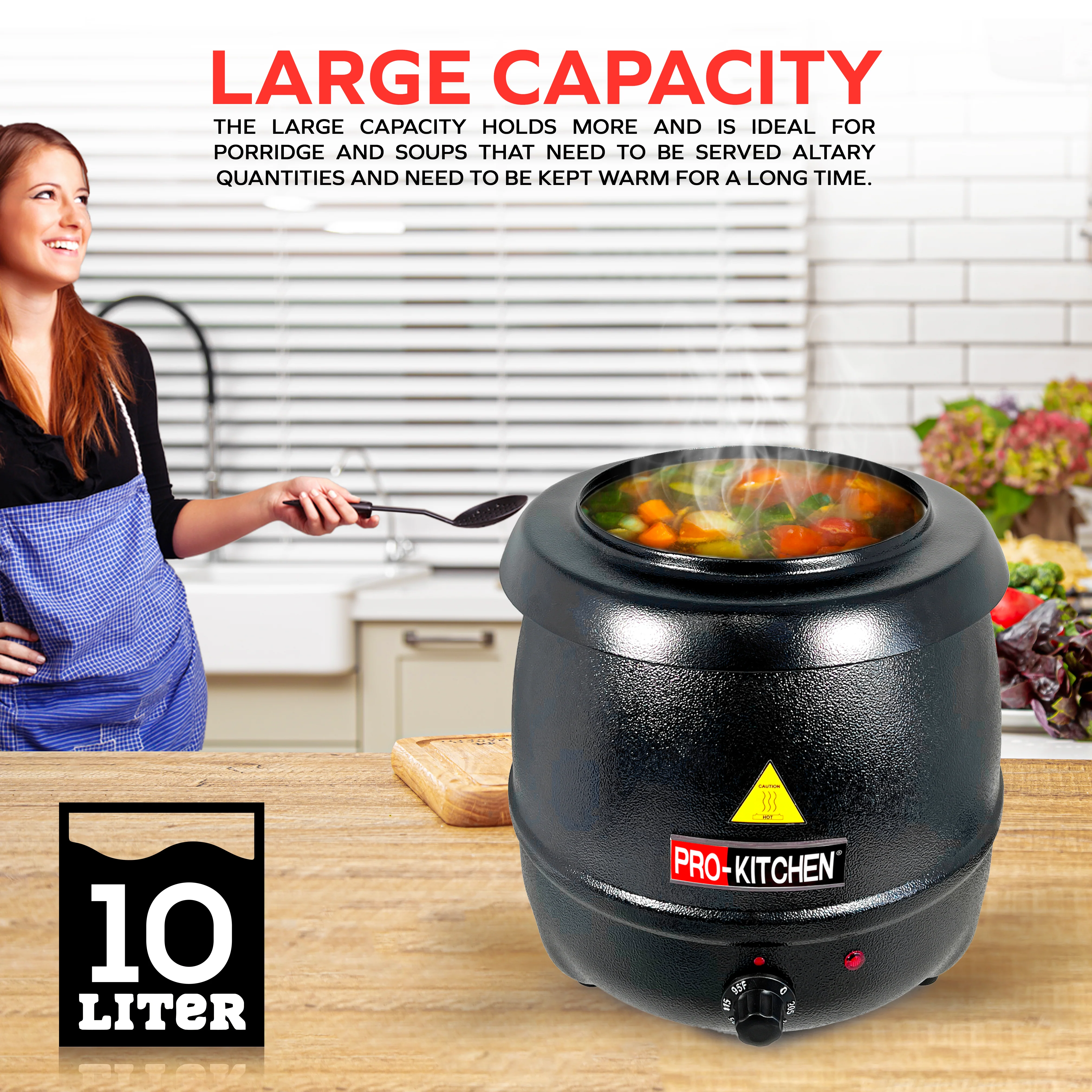 Pro-Kitchen - Soup Kettle - 10L - Image 5