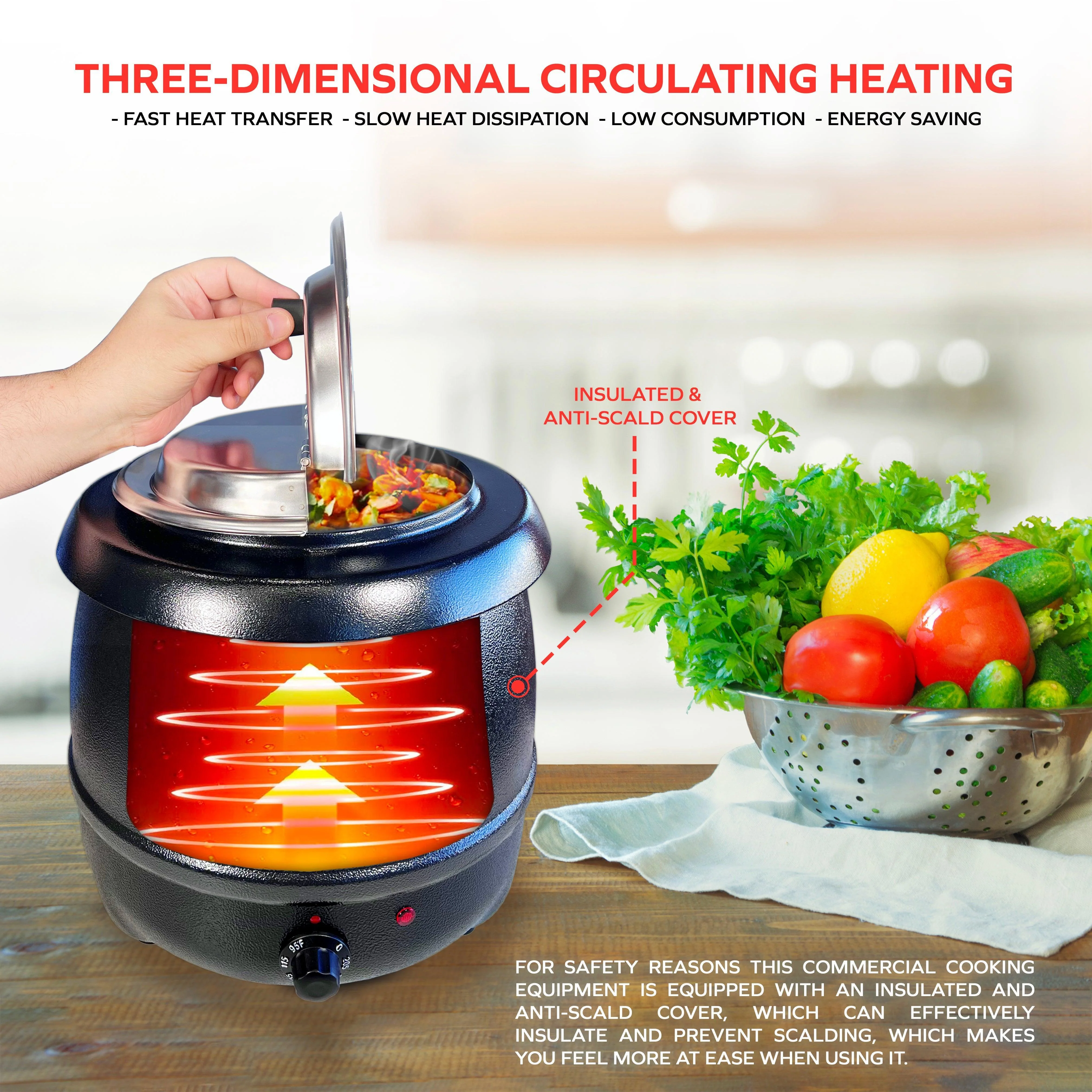 Pro-Kitchen - Soup Kettle - 10L - Image 6