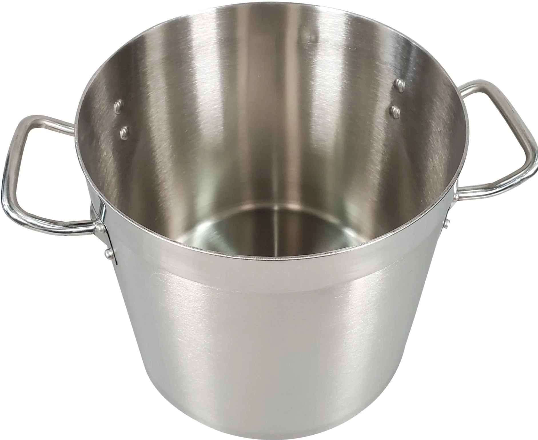 Pro-Kitchen - 25x25cm (11.6L) Tall Pot & Lid SS - Image 2