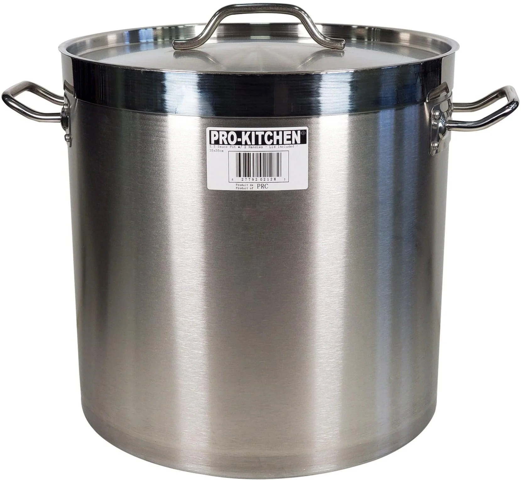 Pro-Kitchen - 35x35cm (31.5L) Stock Pot & Lid SS - Image 3