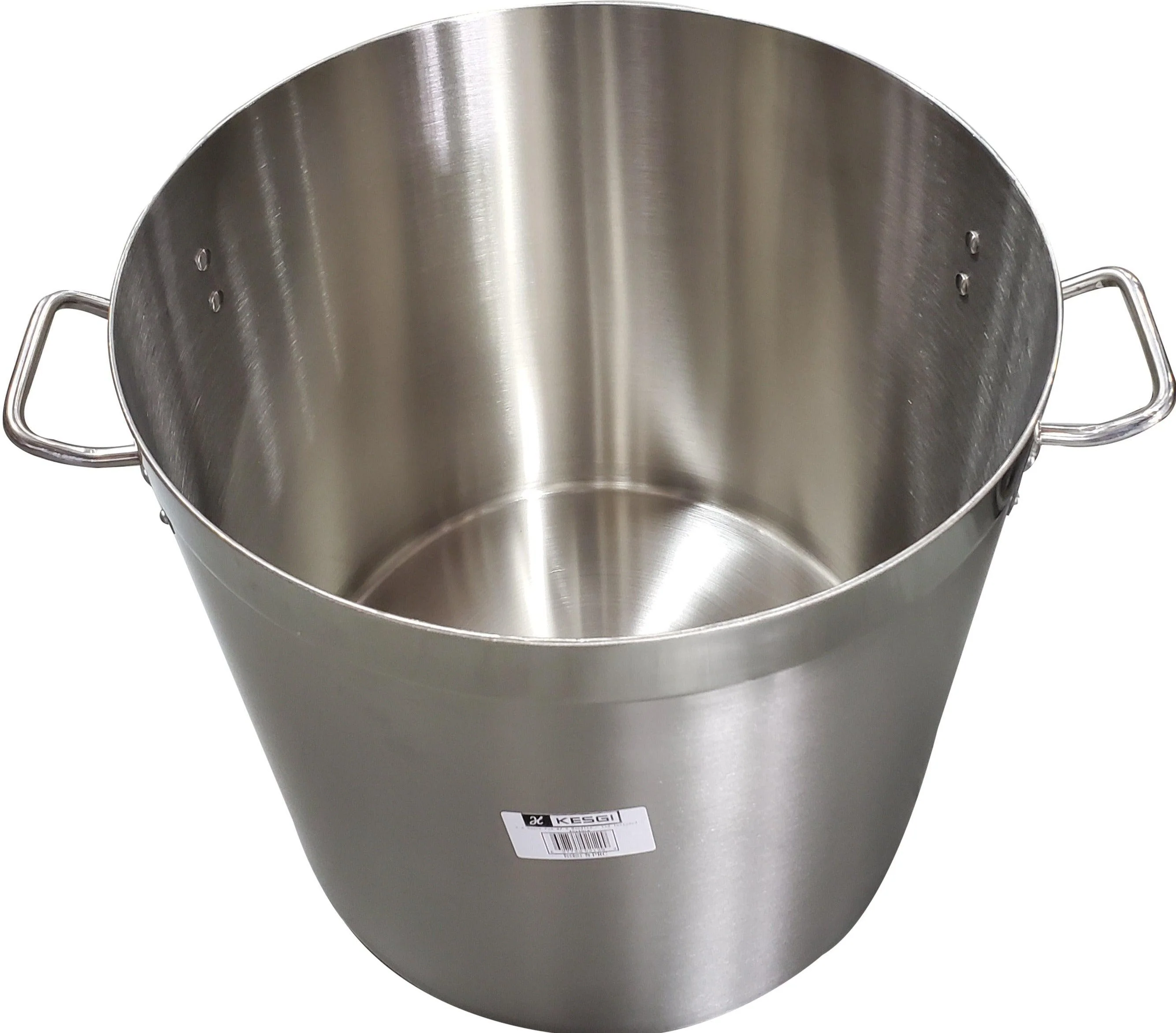 Pro-Kitchen - 40x40cm (46L) Stock Pot & Lid SS - Image 2