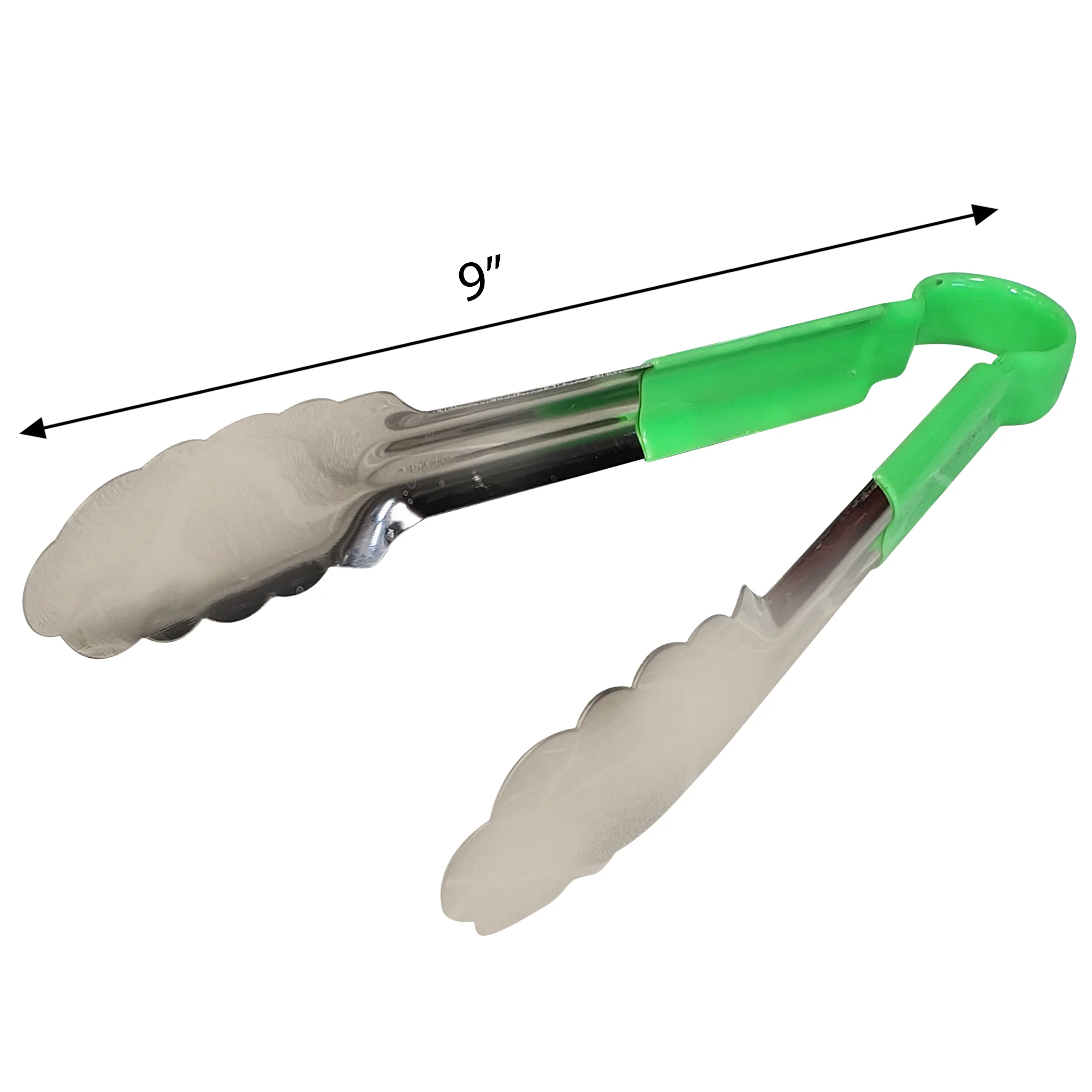Pro-Kitchen - Tong - Green - 9" - Image 2