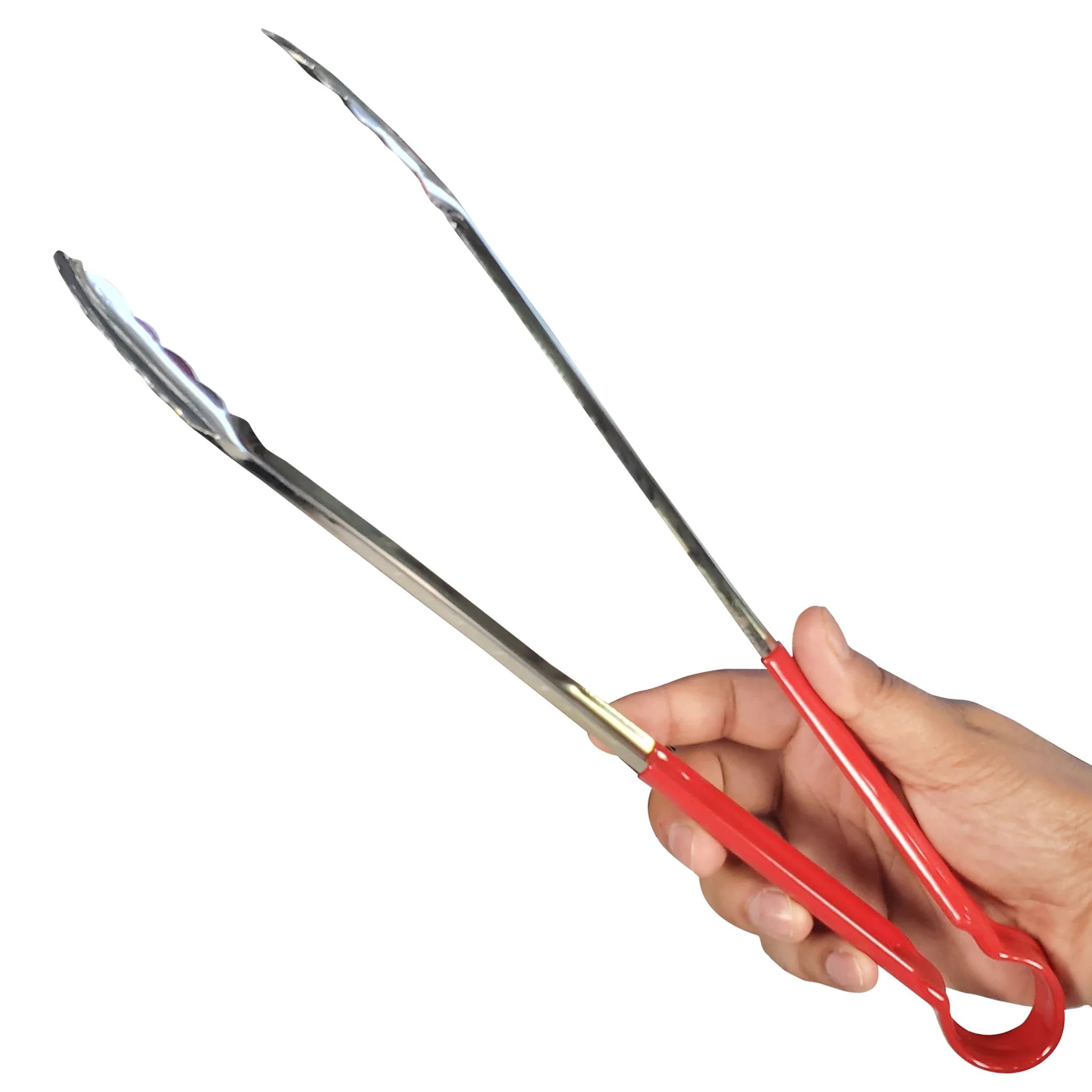 Pro-Kitchen - Tong - Red - 14" - Image 3