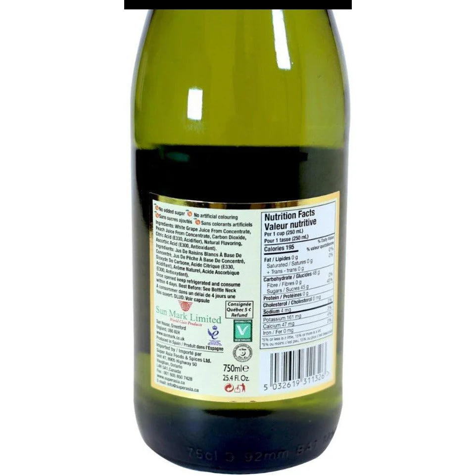 Pure Heaven - Sparkling Drink - Peach - Bottles - Image 2