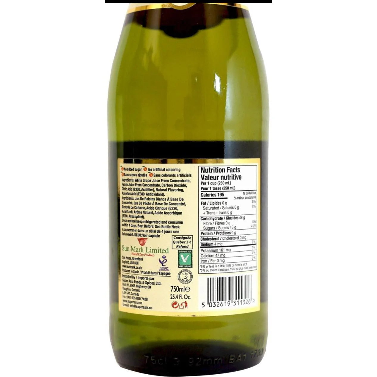 Pure Heaven - Sparkling Drink - White Grape - Bottles - Image 2