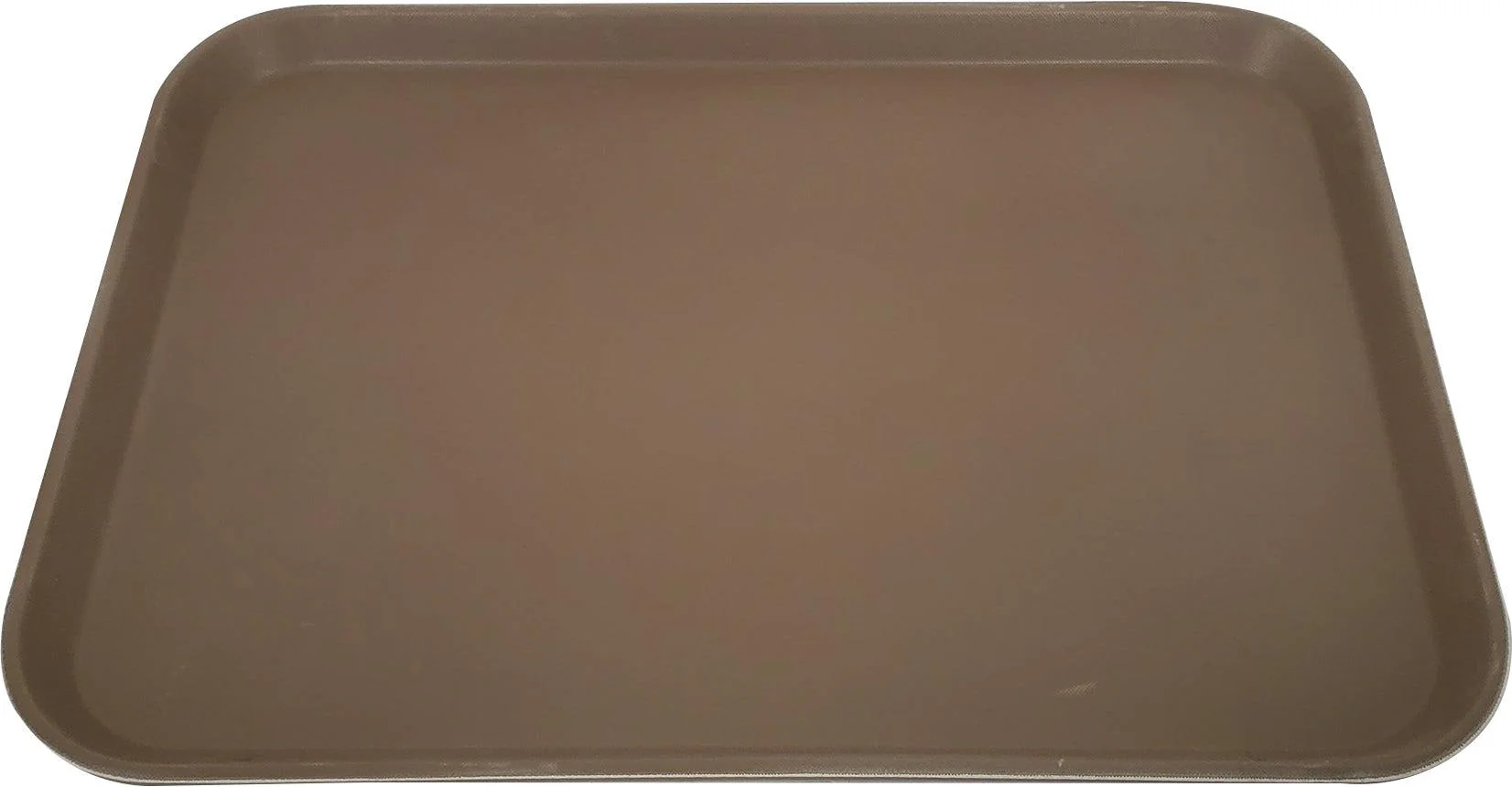 Rectangular 16" x 22" Non-Slip Server's Tray - NSF - 1622CT-BR - Image 3