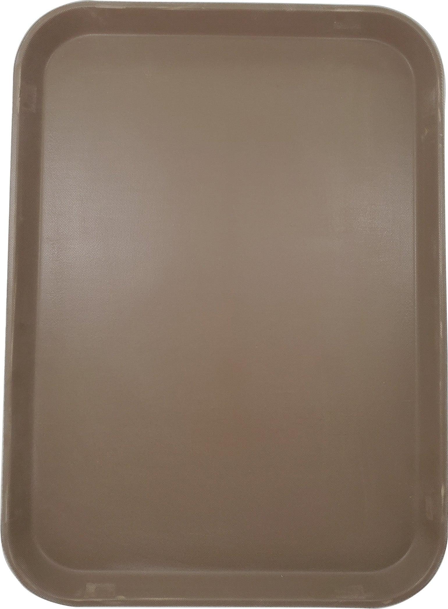 Rectangular 16" x 22" Non-Slip Server's Tray - NSF - 1622CT-BR - Image 4