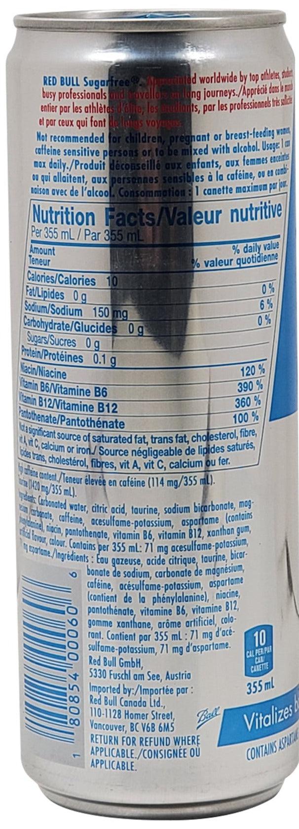 Red Bull - Sugar Free - Cans - Image 4