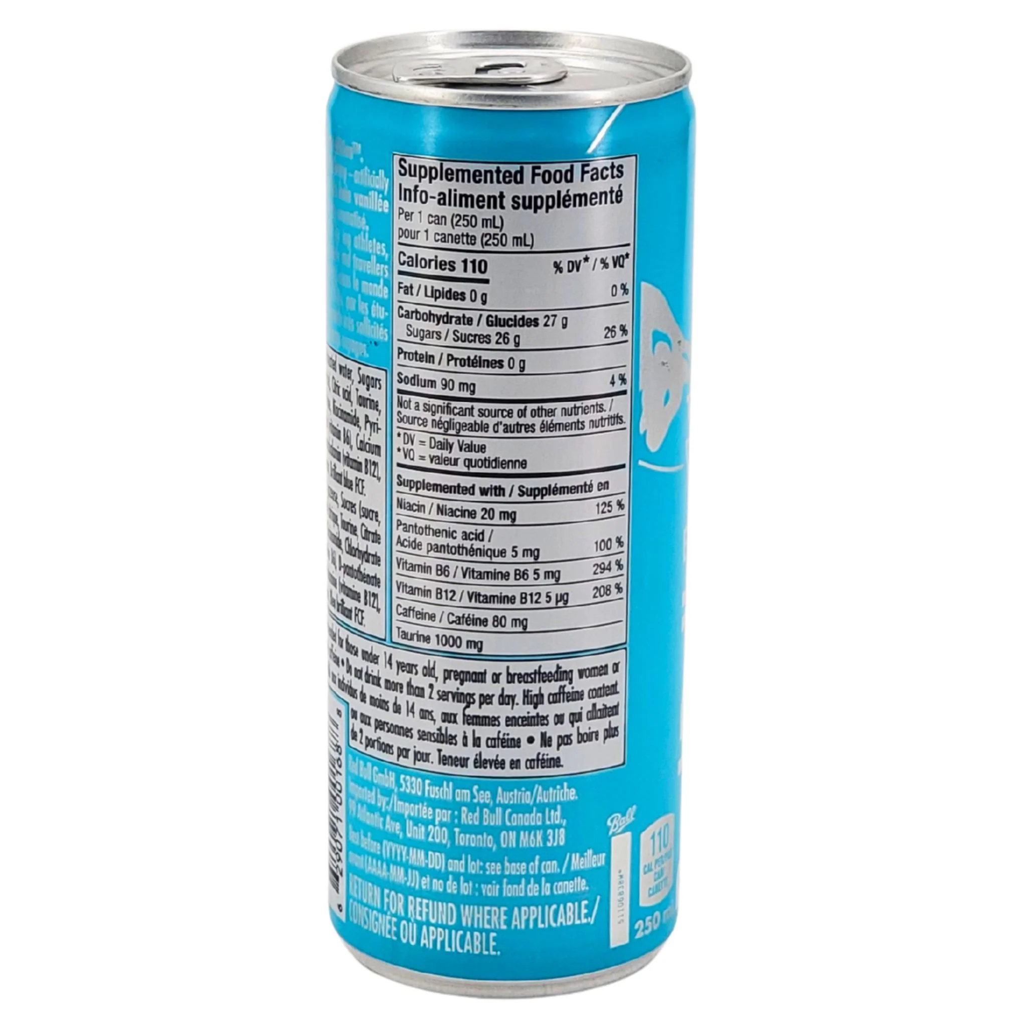 Red Bull - The ICE Edition - Iced Vanilla Berry - Cans - Image 4