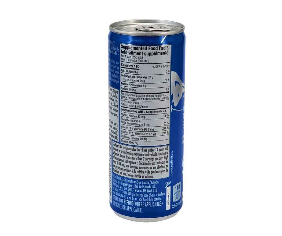 Red Bull - The Sea Blue Edition - Cans - Image 2