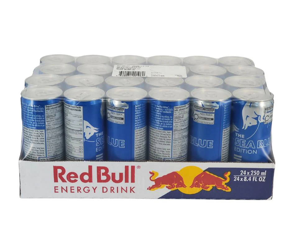 Red Bull - The Sea Blue Edition - Cans - Image 3