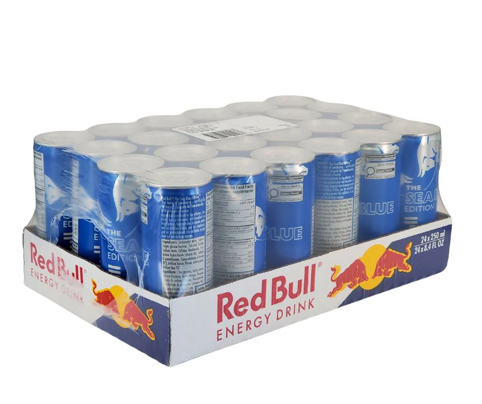 Red Bull - The Sea Blue Edition - Cans - Image 4
