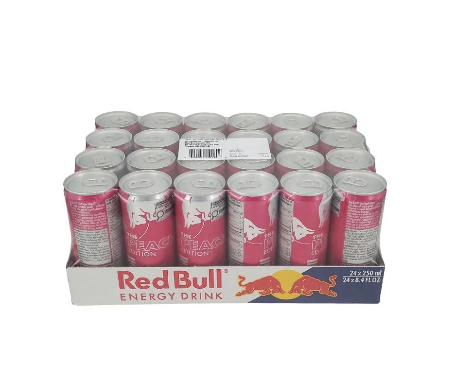 Red Bull - The Peach Edition - Cans - Image 2
