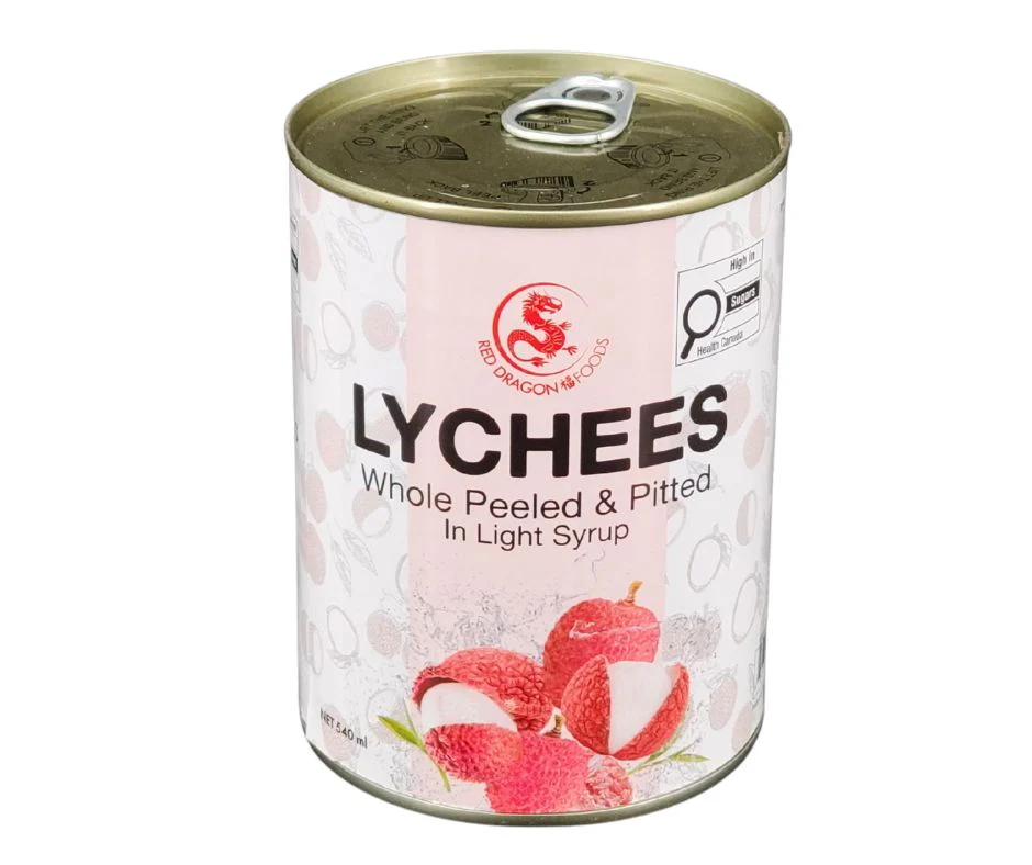 Red Dragon - Lychee whole peeled in light syrup - Image 3