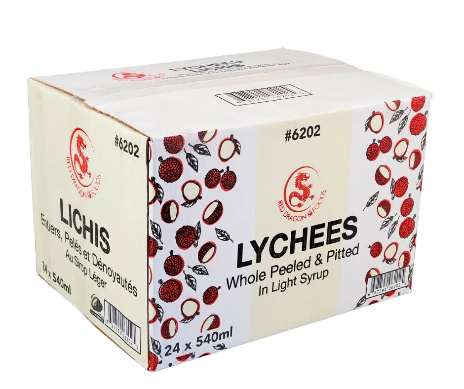 Red Dragon - Lychee whole peeled in light syrup - Image 5